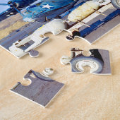 US COMBAT VLIEGTUIG - TWEEDE WERELDOORLOG "MONTAGE LEGPUZZEL (Zijkant)