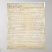 US. constitution Page 1 Poster (Voorkant)