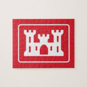 US Corps of Engineers DOD Army Legpuzzel (Horizontaal)