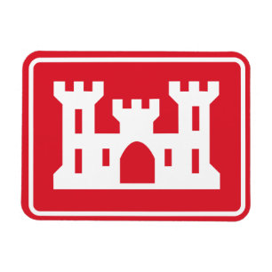 US Corps of Engineers DOD Army Magneet