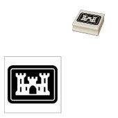 US Corps of Engineers DOD Army Rubberstempel (Gestempeld)