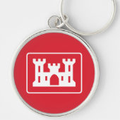 US Corps of Engineers DOD Army Sleutelhanger (Voorkant)