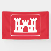 US Corps of Engineers DOD Army Spandoek (Horizontaal)