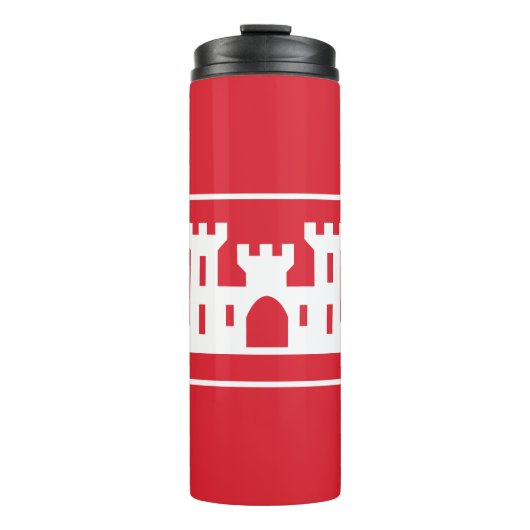 US Corps of Engineers DOD Army Thermosbeker (Voorkant)