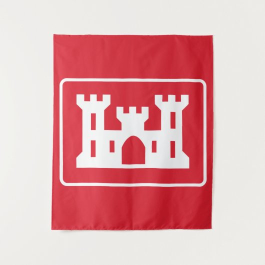 US Corps of Engineers DOD Army Wandkleed (Voorkant)