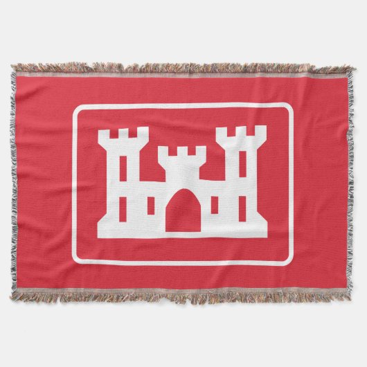 US Corps of Engineers DOD Militair Deken (Voorkant)
