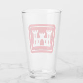 US Corps of Engineers DOD Militair Glas (Achterkant)