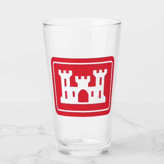 US Corps of Engineers DOD Militair Glas (Voorkant)