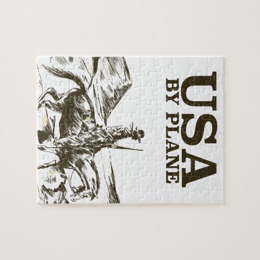 US Cowboy Travel poster Legpuzzel (Horizontaal)