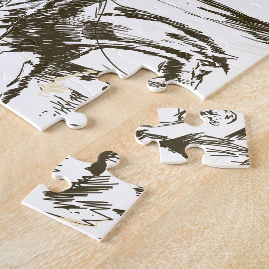 US Cowboy Travel poster Legpuzzel (Zijkant)