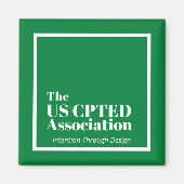US CPTED Association Magnet (Voorkant)