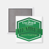 US CPTED Association Member Magnet (Voorkant / Achterkant)