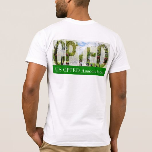 US CPTED Association T Shirt (Achterkant)