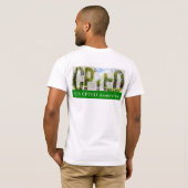 US CPTED Association T Shirt (Achterkant volledig)