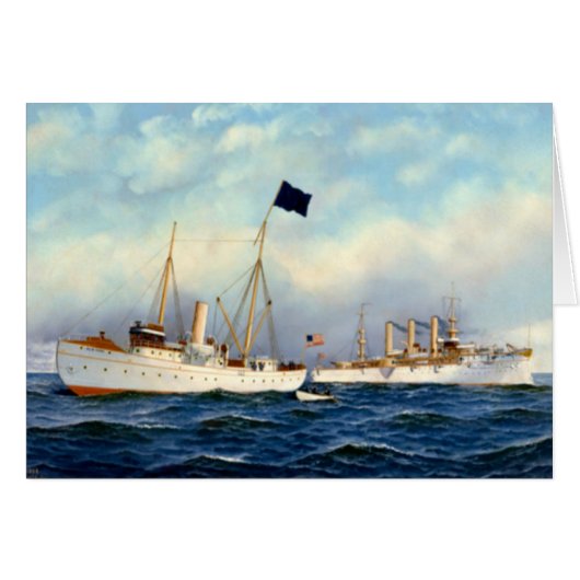 US Cruiser Brooklyn 1897 (Voorkant Horizontaal)