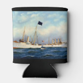 US Cruiser Brooklyn 1897 Blikjeskoeler (Achterkant)