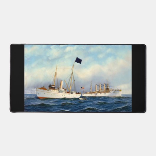 US Cruiser Brooklyn 1897 Bureaumat (Voorkant)