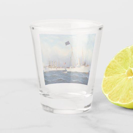 US Cruiser Brooklyn 1897 Shot Glas (Achterkant)