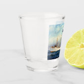 US Cruiser Brooklyn 1897 Shot Glas (Links)