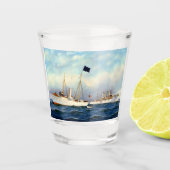 US Cruiser Brooklyn 1897 Shot Glas (Voorkant)