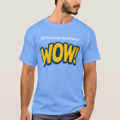 US CUST Assist Wow T-shirt (Voorkant)