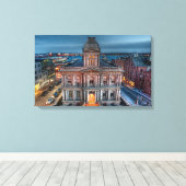 US Customs House Maine Canvas Afdruk (Insitu (Houten vloer))