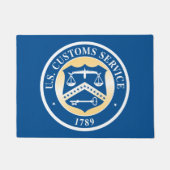 US Customs Service VVV door Mat (Voorkant)