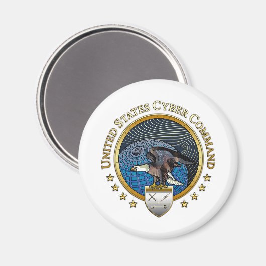US Cyber Command Magneet (Voorkant / Achterkant)