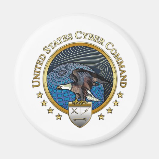 US Cyber Command Magneet (Voorkant)