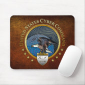 US Cyber Command Muismat (Met muis)