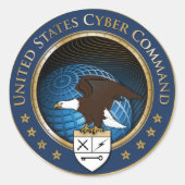 US Cyber Command sticker (Voorkant)