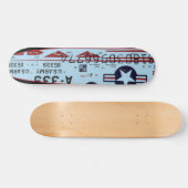 US Decal Schaats Deck Skateboard (Horizontaal)