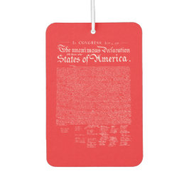 US Declaration of Independence Luchtverfrisser