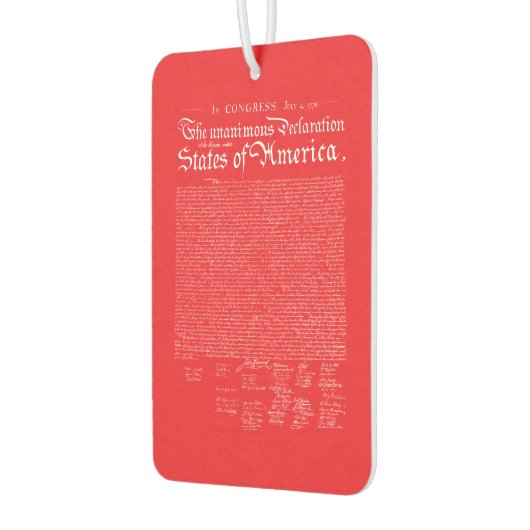 US Declaration of Independence Luchtverfrisser (Links)