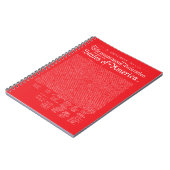 US Declaration of Independence Notitieboek (Linkerzijde)