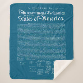 US Declaration of Independence Sherpa Deken