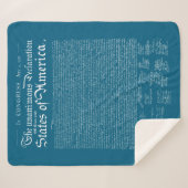 US Declaration of Independence Sherpa Deken (Voorkant (horizontaal))