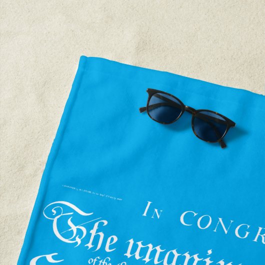 US Declaration of Independence Strandlaken (In situ)