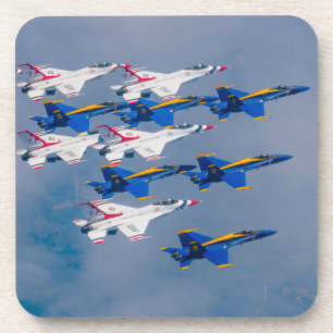 US DEMO TEAMS FORMATION! BIER ONDERZETTER