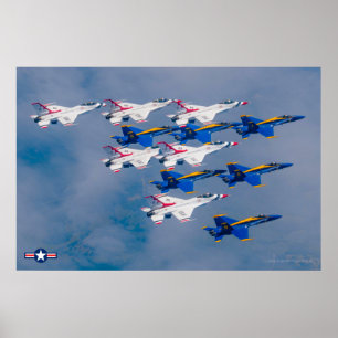 US DEMO TEAMS SALUTE! POSTER