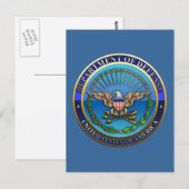 US Department of Defense (DoD) Briefkaart (Voorkant / Achterkant)