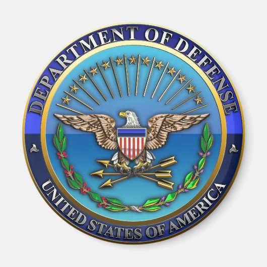 US Department of Defense (DoD) Magneet (Voorkant)