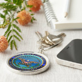 US Department of Defense (DoD) Sleutelhanger (Zijkant)