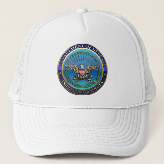 US Department of Defense (DoD) Trucker Pet (Voorkant)