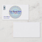 US Department of Defense O2 Visitekaartje (Voorkant / Achterkant)