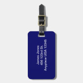 US Department of Defense Shield Bagagelabel (Voorkant verticaal)