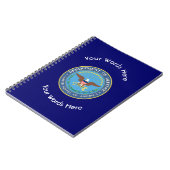 US Department of Defense Shield Notitieboek (Linkerzijde)