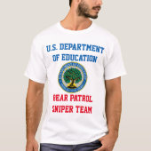 US Department of Education—Grizzly Beer Patrol T-shirt (Voorkant)