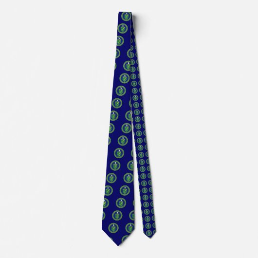 US Department of Energy Shield Necktie Stropdas (Voorkant)