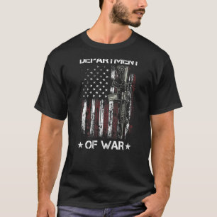 US Department of War USA Amerikaanse vlag geweer ( T-shirt